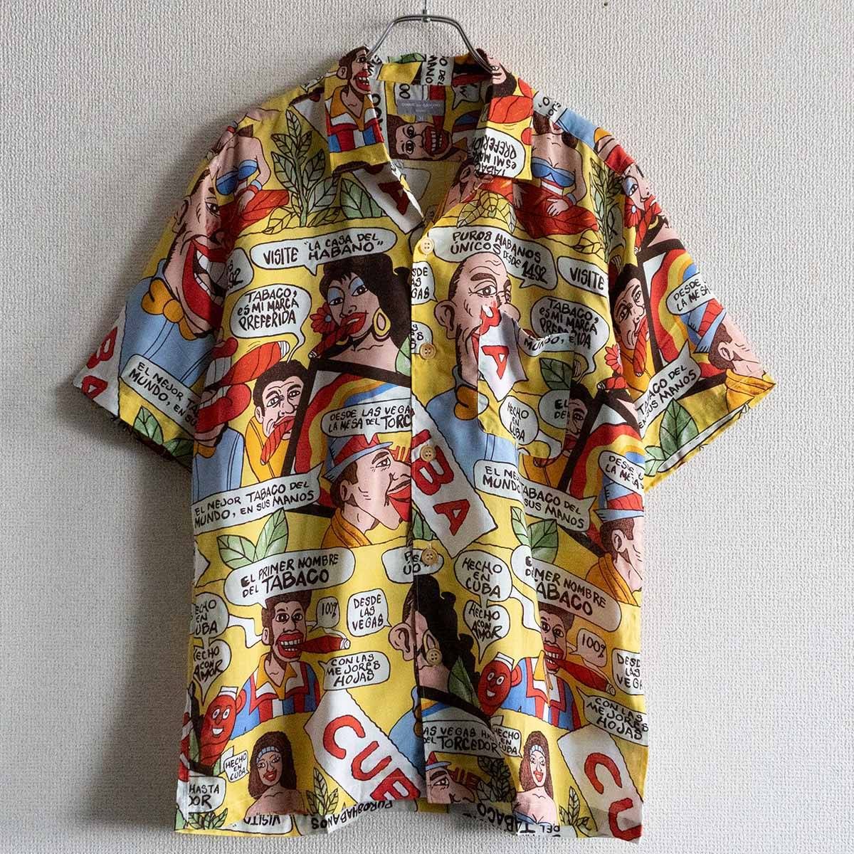 AD2002 COMME des GARCONS HOMME オープン シャツ M コムデギャルソンオム 25041146