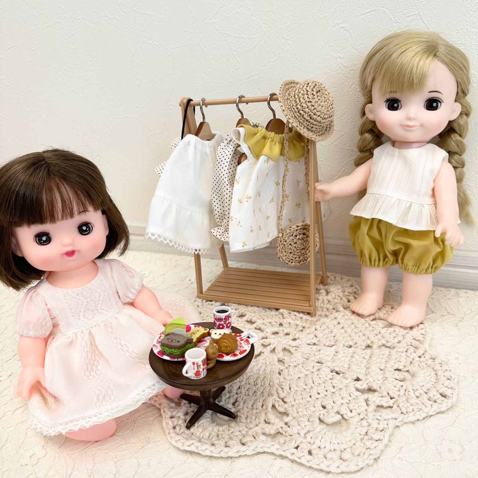 simple様専用】0709 メルちゃん•ソランちゃん ハンドメイド 服