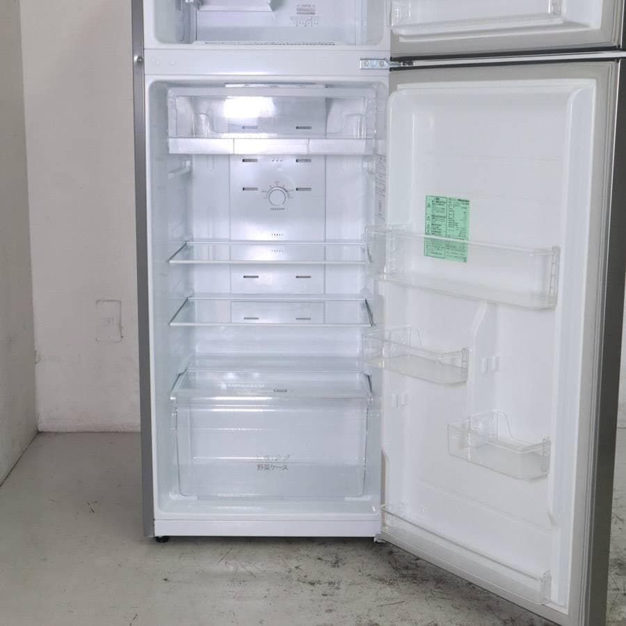 20年 ハイセンス 227L 2ドア冷蔵庫 HR-B2302 右開 シルバー 261h02 HR