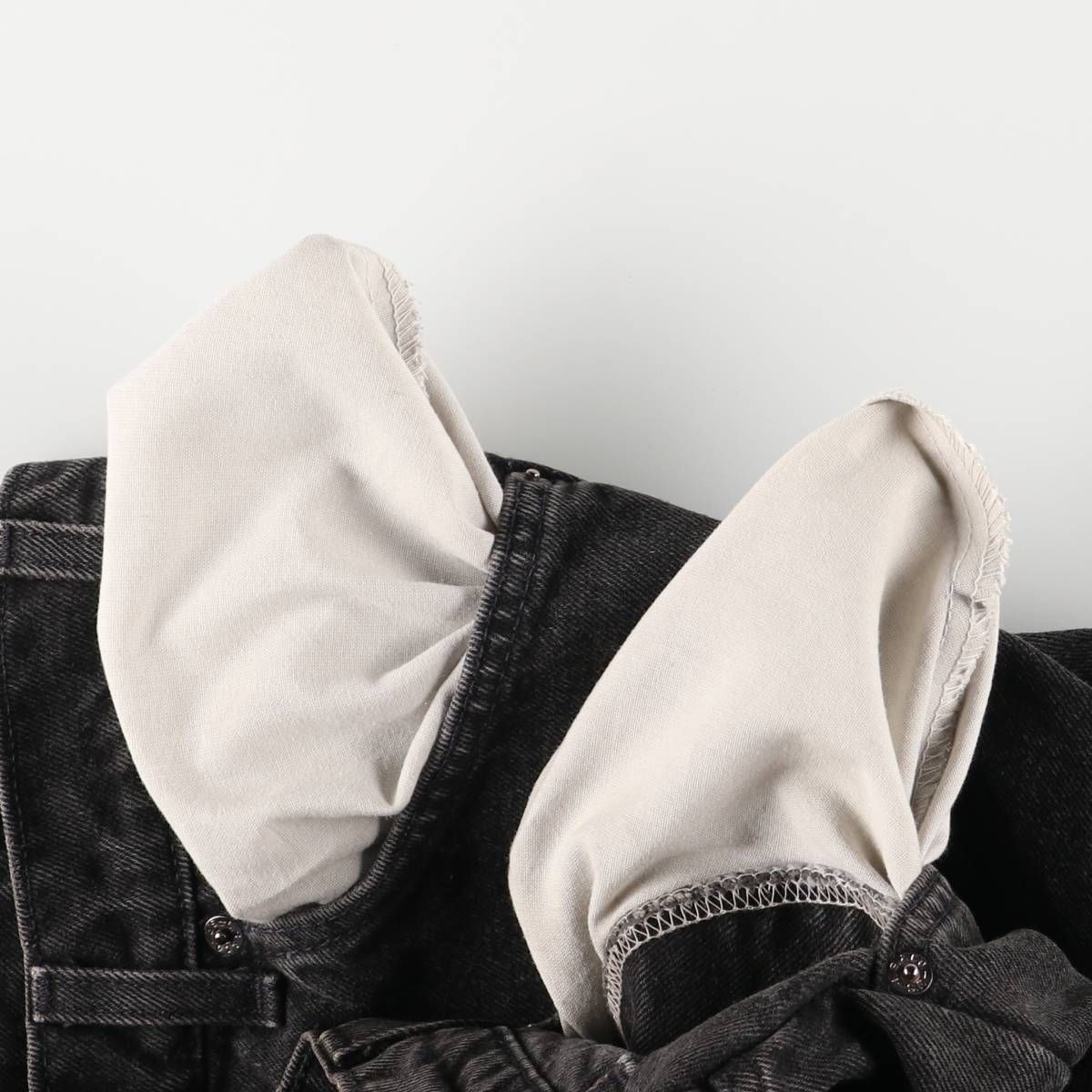 古着 90年代 リーバイス Levi s 560-4159 オレンジタブ ブラックデニム テーパードデニムパンツ メンズw34相当 evb031806 KIN-KAAI_COM