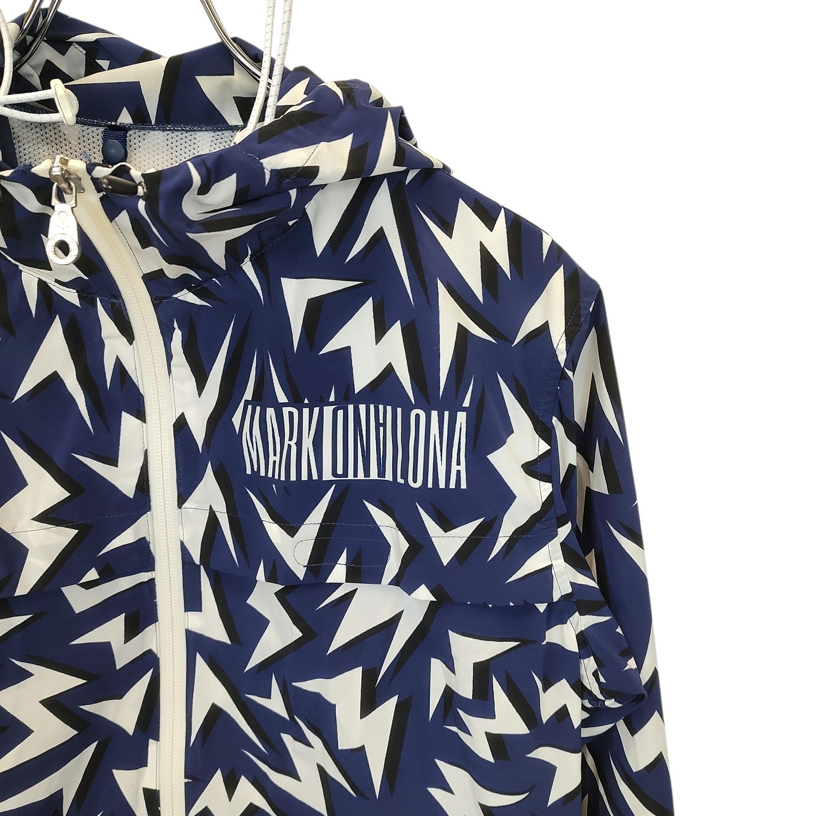 MARK＆LONA マークアンドロナ ゴルフ 18SS 総柄 ナイロン ジップ