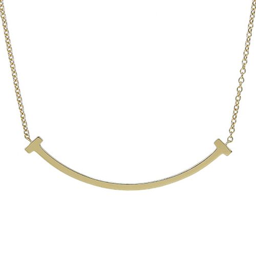 TIFFANY&Co.(ティファニー) Tスマイル ダイヤモンド ネックレス  