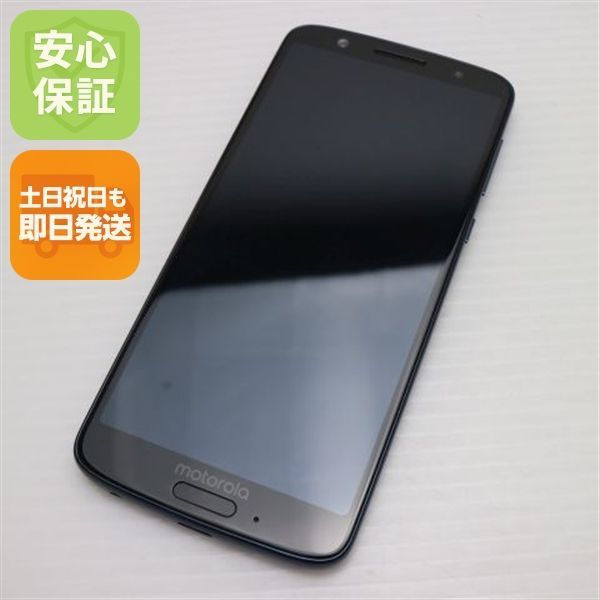 超美品 SIMフリー Moto G6 インディゴ スマホ 即日発送 スマホ