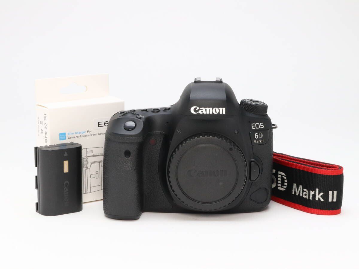 A Canon キヤノン EOS 6D Mark II 2 ボディ ブラック 初期不良返品対応 44-206