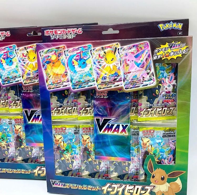 新品未開封 】ポケモンカード イーブイヒーローズ VMAXスペシャル 