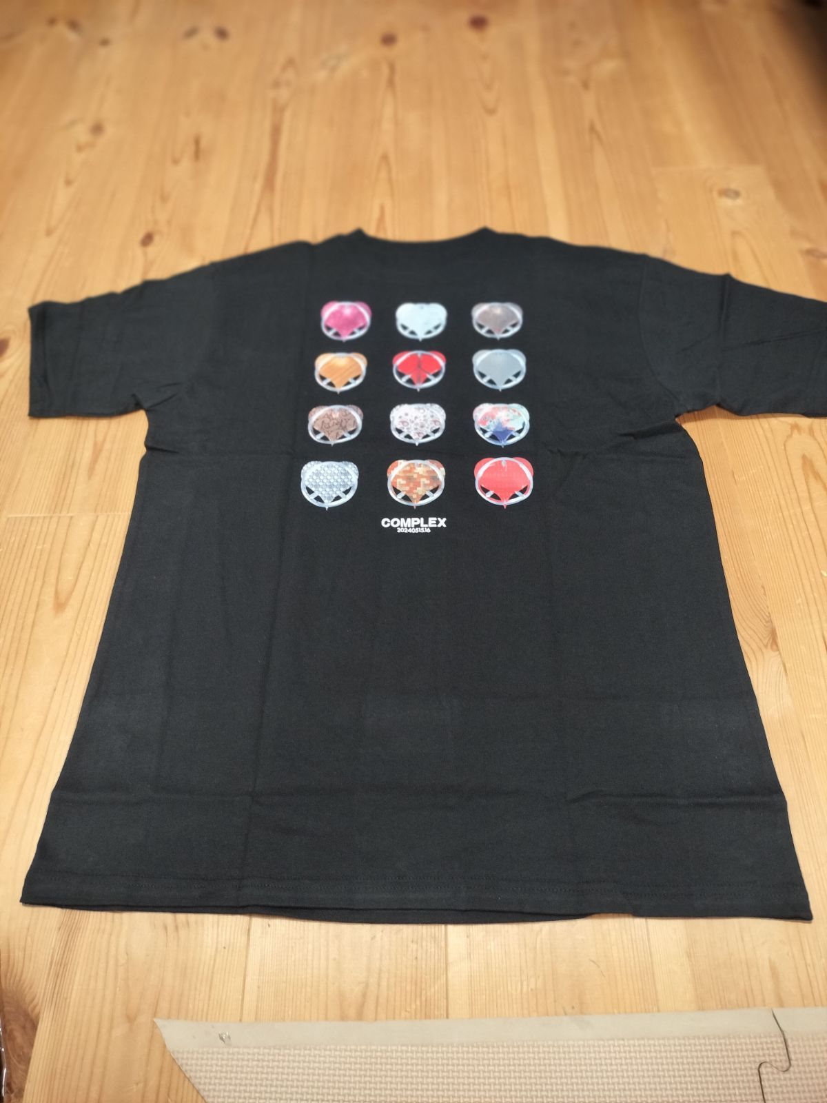 COMPLEX 日本一心 12ピースハート Tシャツ XLサイズ 日本一心 グッズ