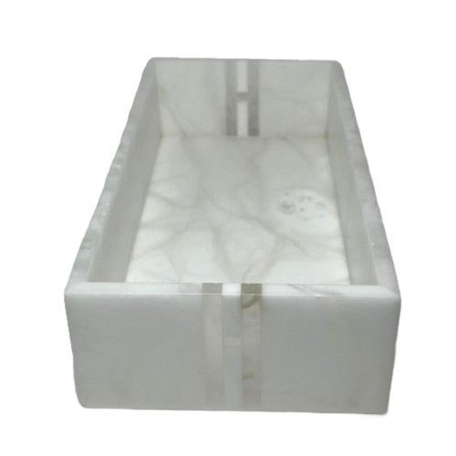 HERMES エルメス トレイ アラバスター ホワイト インテリア小物