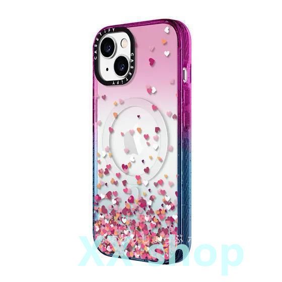 CASETiFY iPhone 13 ケース MagSafe対応 クリアハート