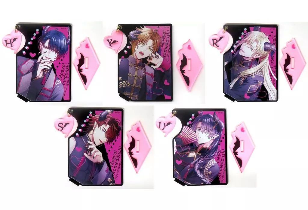 中古】アクリルスタンド・アクリルパネル 全5種セット 「燃えよ