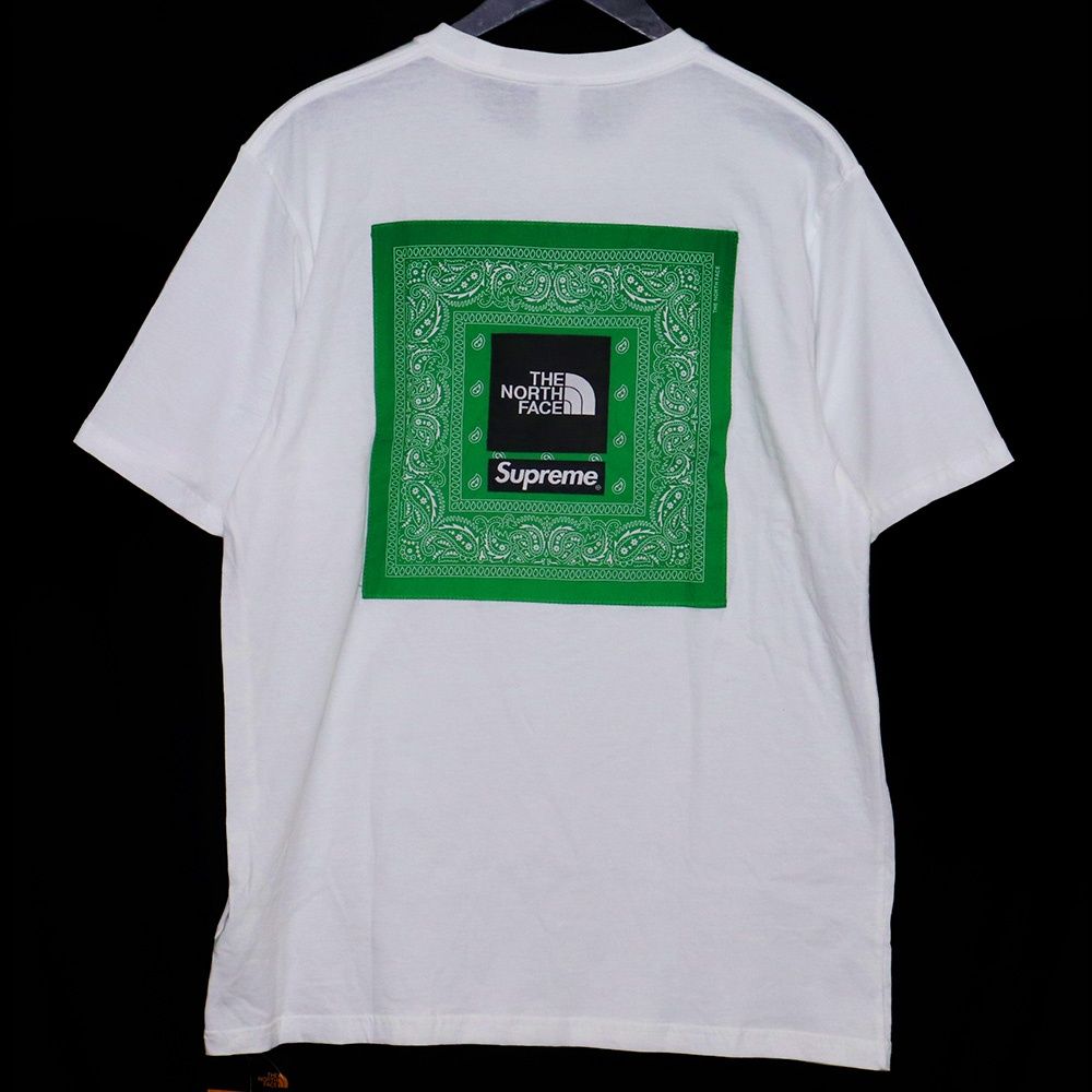 未使用 SUPREME × THE NORTH FACE Trekking Bandana Tee Mサイズ 