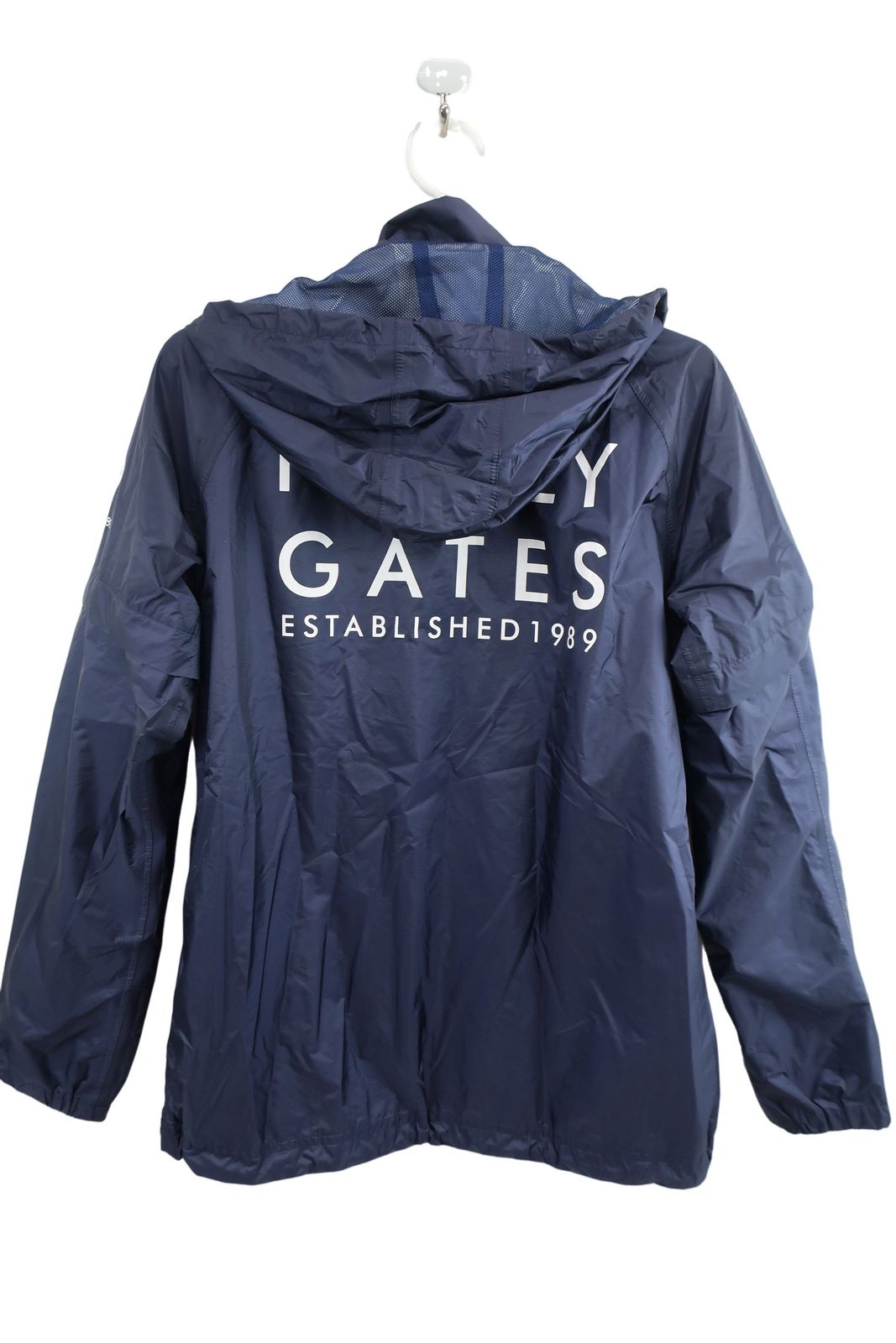 【美品】PEARLY GATES パーカー ネイビー 　総柄　ゴルフパーカー　M 美品】PEARLY GATES パーカー ネイビー ゴルフパーカー M 美品
