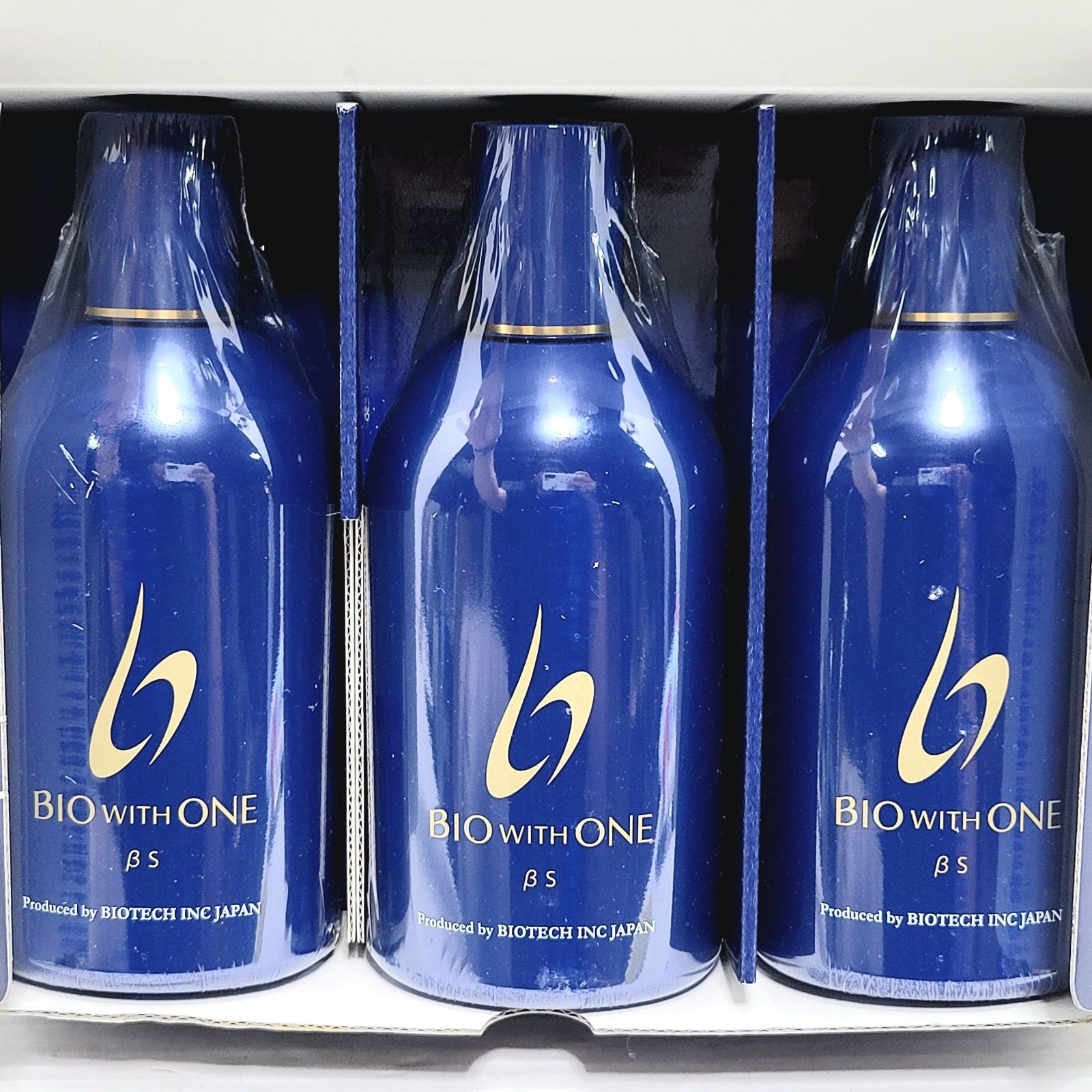 【新品・未開封】バイオウィズワン ベータS 3本セット bio with one ベータs 薬用育毛剤 【公式通販】