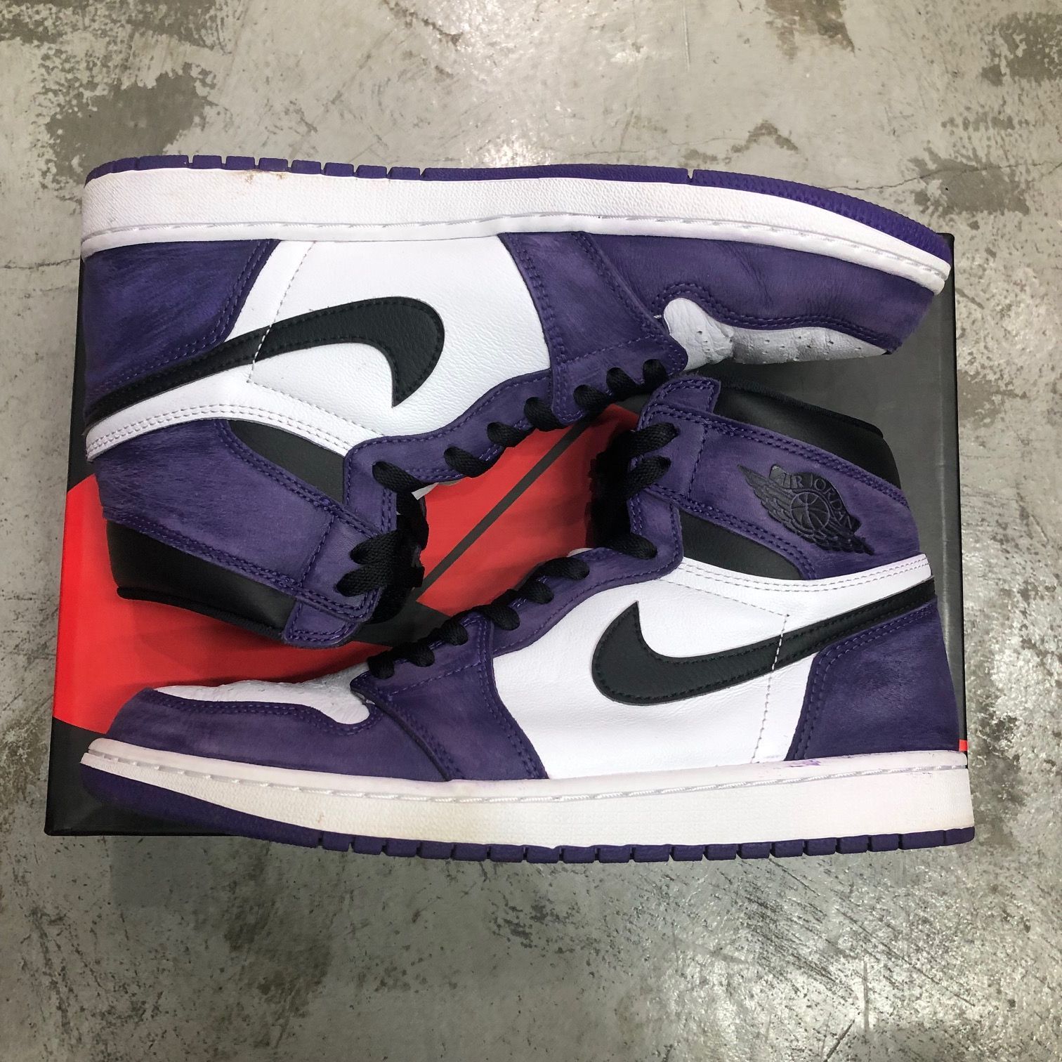 国内正規 Nike Air Jordan 1 Retro High OG Court Purple 555088-500 