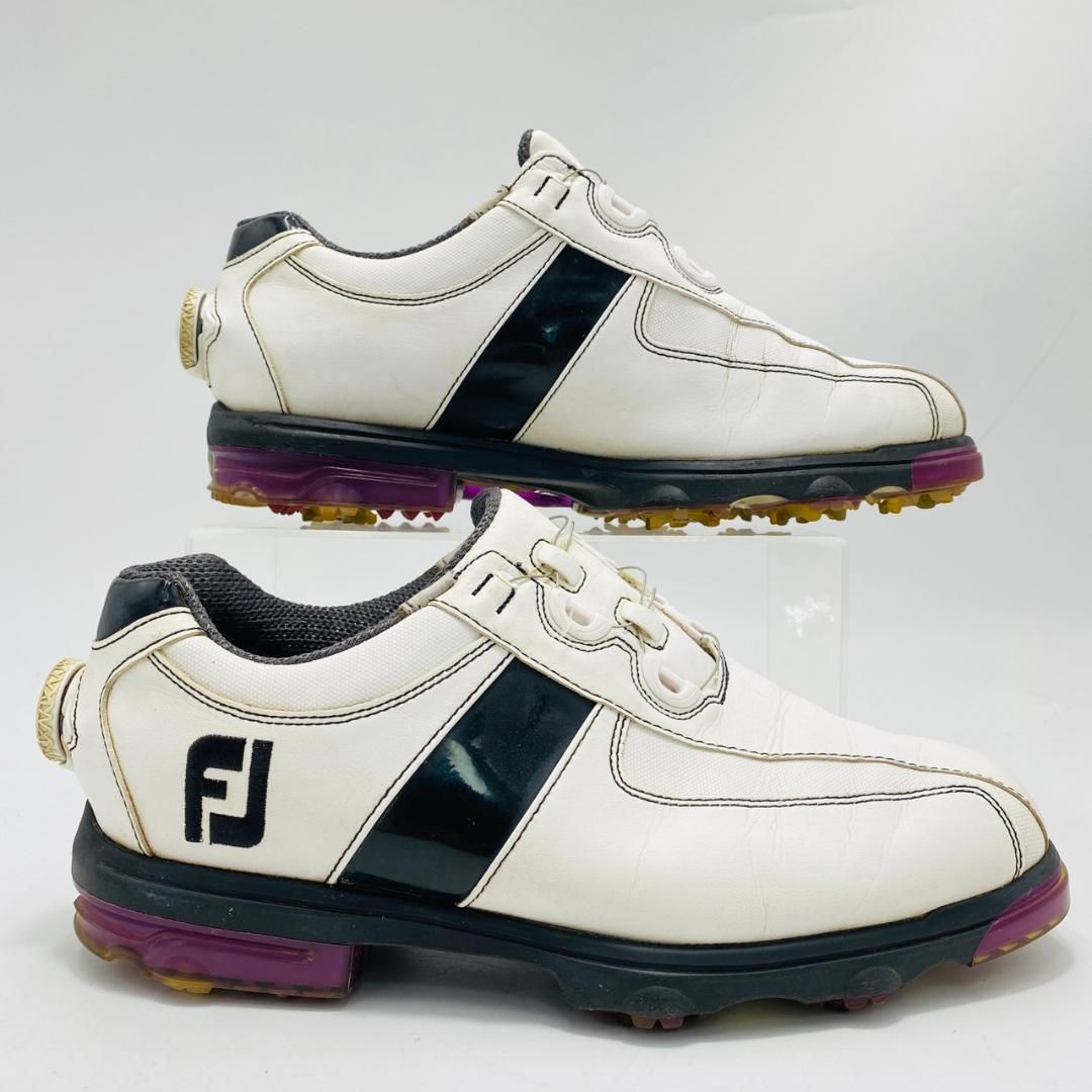 FOOT JOY ゴルフシューズ boaクロージャーシステム 26cm ホワイト FOOT JOY ゴルフシューズ boaクロージャーシステム ホワイト