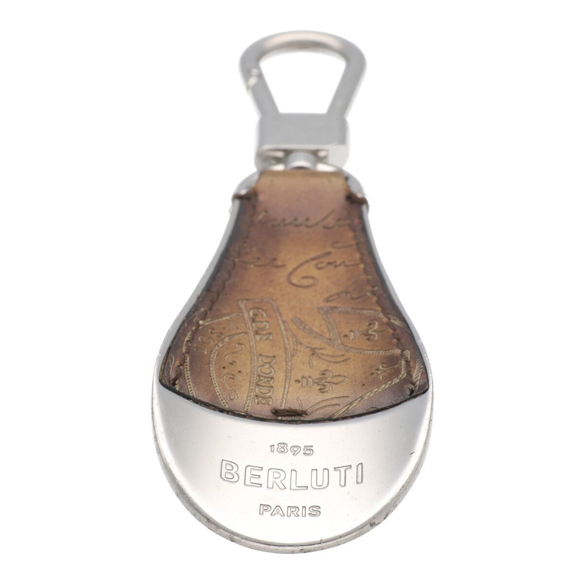 美品　ベルルッティ　キーホルダー シューホーン スクリットレザー キーリング | ベルルッティ JP