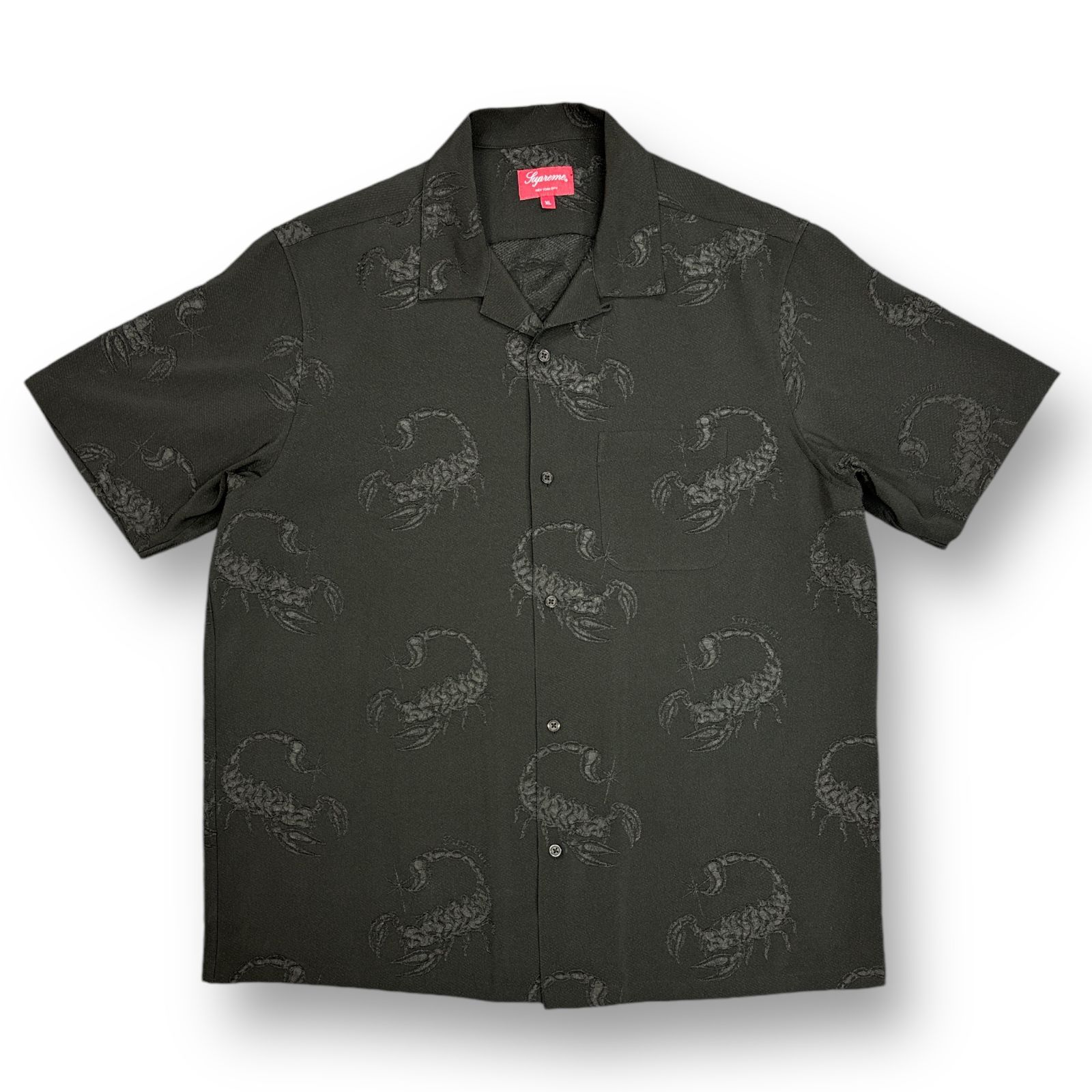 supreme Scorpion Jacquard S/S Shirt XL