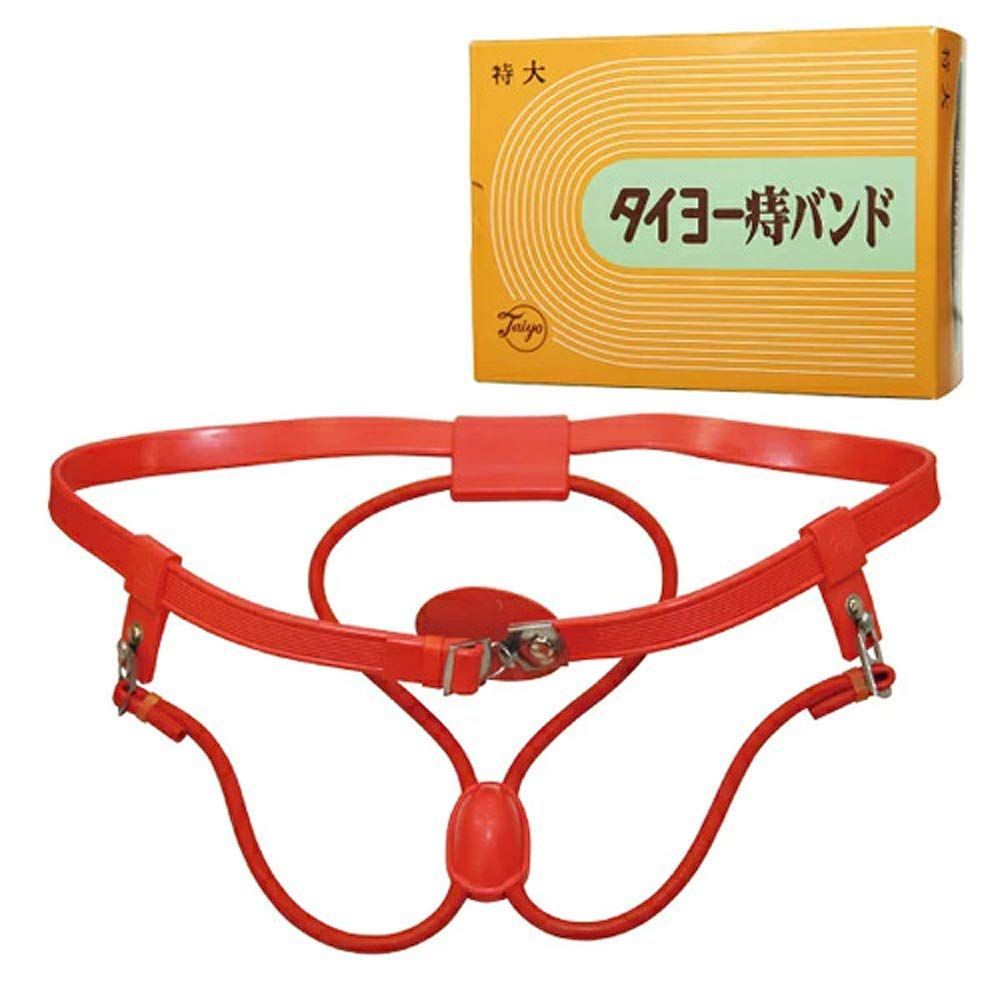 柔軟なゴム素材を使用 ~タイヨー 痔バンド 特大サイズ ~ 腰に巻くだけの医療用本格痔バンド