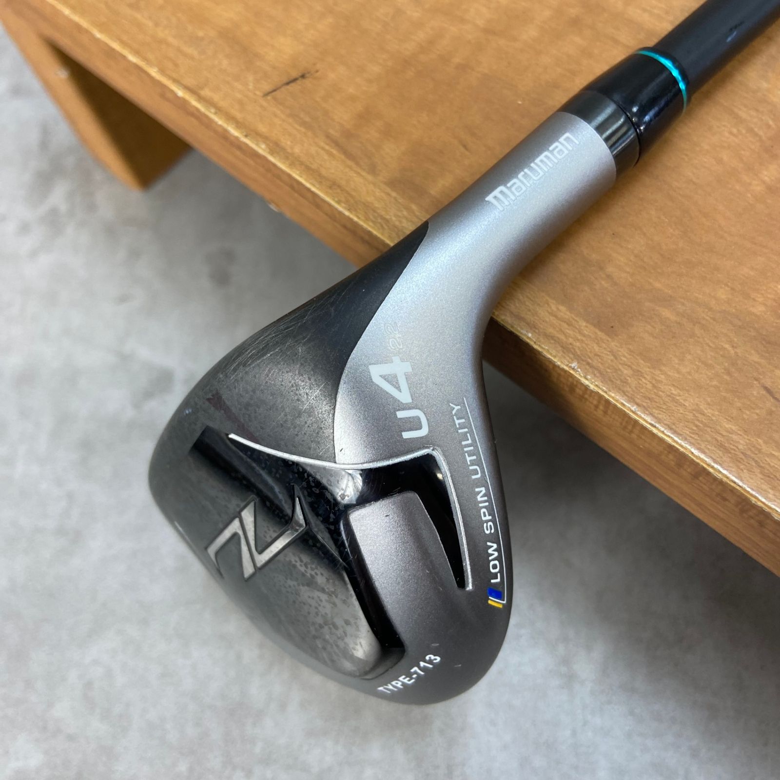 Maruman - maruman　マルマン　ZETA　TYPE-713 ゼータ　メンズゴルフ4U　カーボン　R5　22°　右利き用　UT　ユーティリティー　39インチ　D-1　347g maruman マルマン ZETA TYPE-713 ゼータ メンズゴルフ4U
