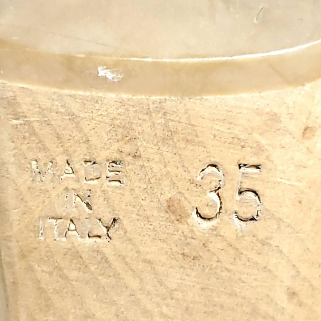 マルニ オープントゥ サイドゴア 厚底 ウッドソール EU35