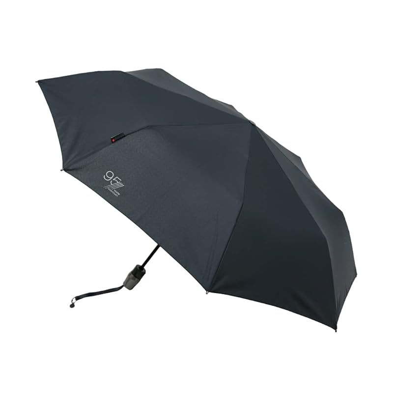[クニルプス] 折りたたみ傘 95周年記念モデル KNTL220-2023 Knirps 雨傘 ワンタッチ 自動開閉 記念モデル Black 0