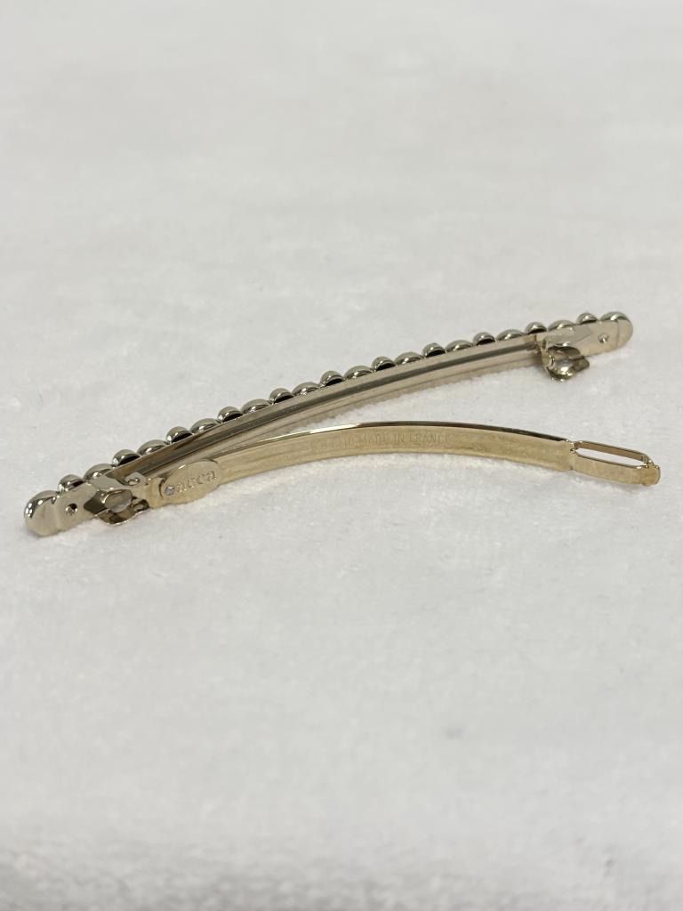 アッカ　バレッタ　クリップ　超美品 acca(アッカ) バレッタ ヘアクリップ バレッタ ラインストーン 2