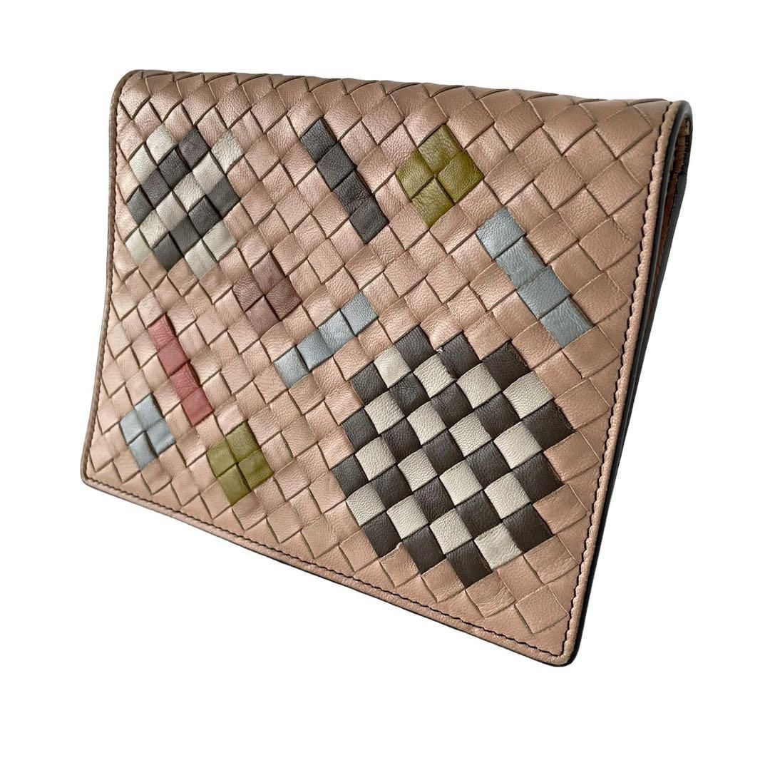 BOTTEGA VENETA ボッテガヴェネタ イントレチャート ニつ折り 良い 財布