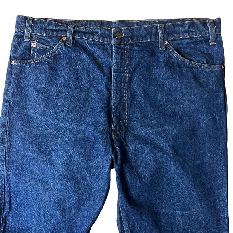 ビッグサイズ 濃紺 90s Levis 505 0217 デニム パンツ 42 32 / 90年代