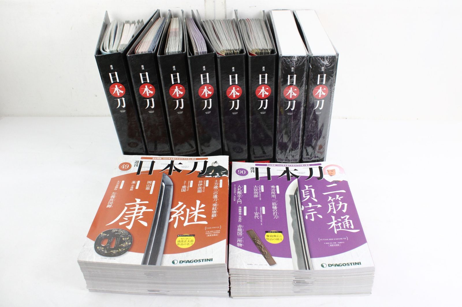 デアゴスティーニ 日本刀 49-122巻 バインダー付き 日本 刀 分冊百貨 刀剣 図鑑 IT2NER9TQ10E -A15-byebye