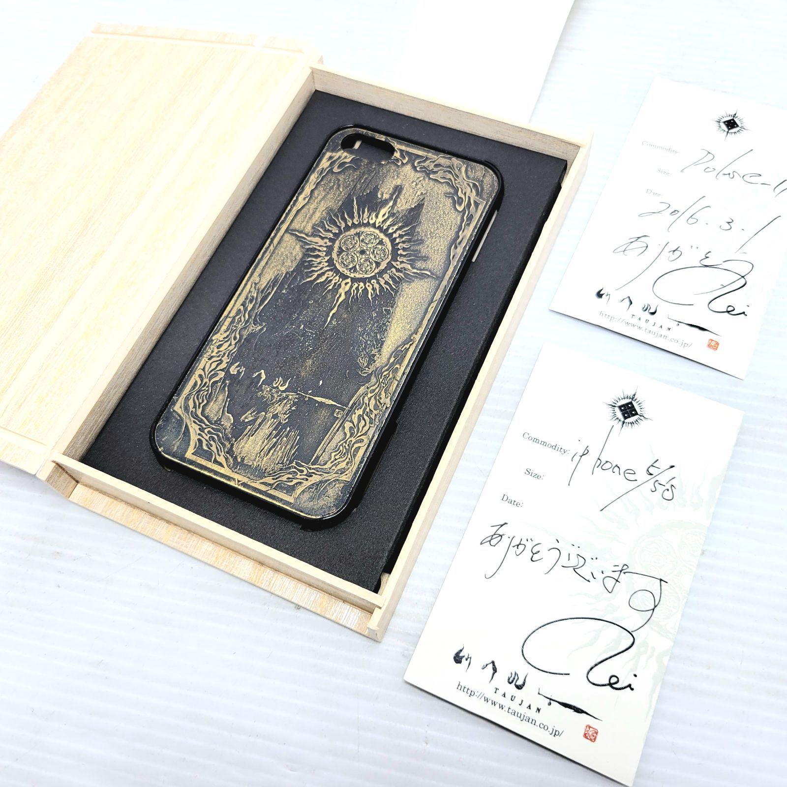 taujan × the GazettE 葵 コラボ iPhone ケース