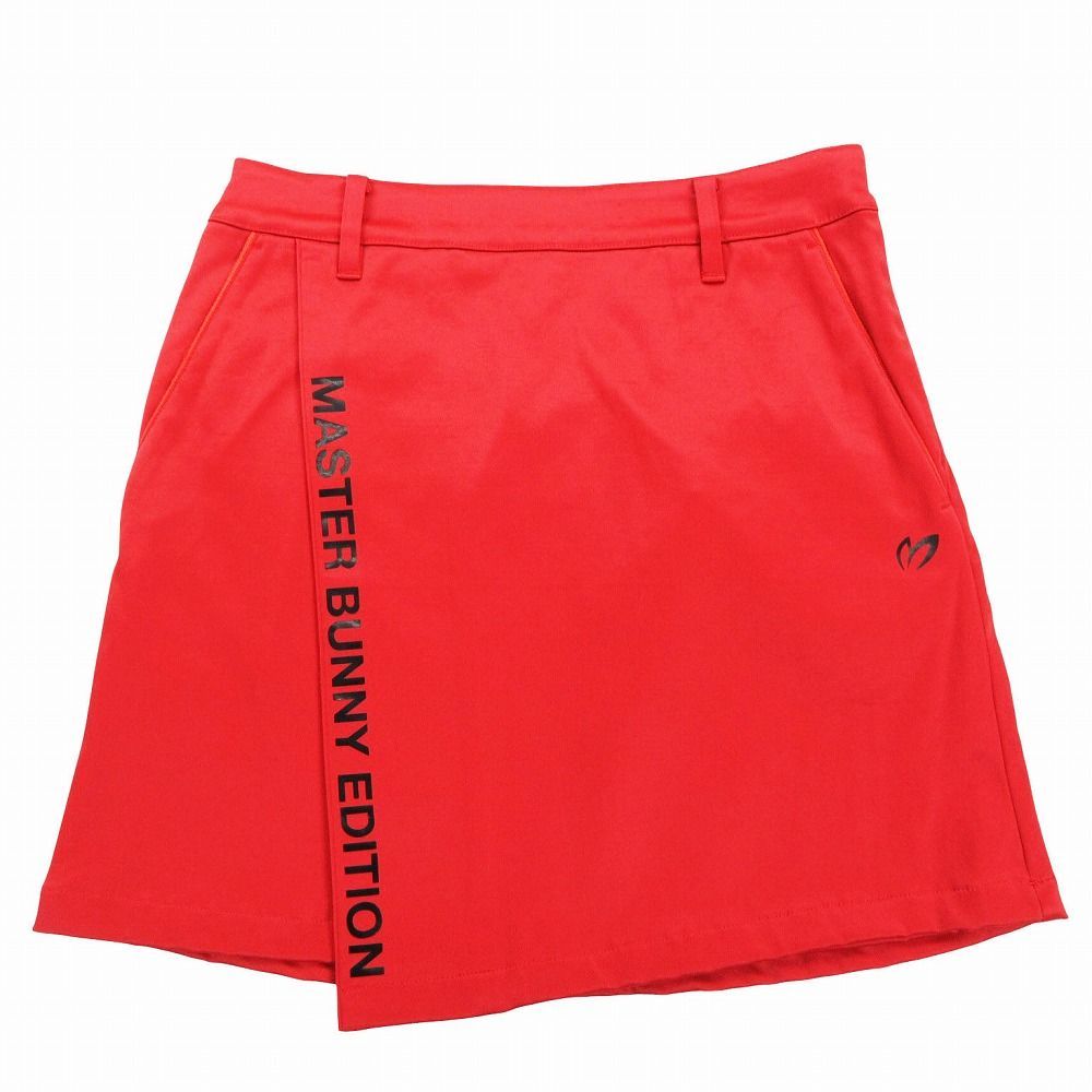 MASTER BUNNY EDITION ゴルフウェア ラップ スカート ミニ ロゴ