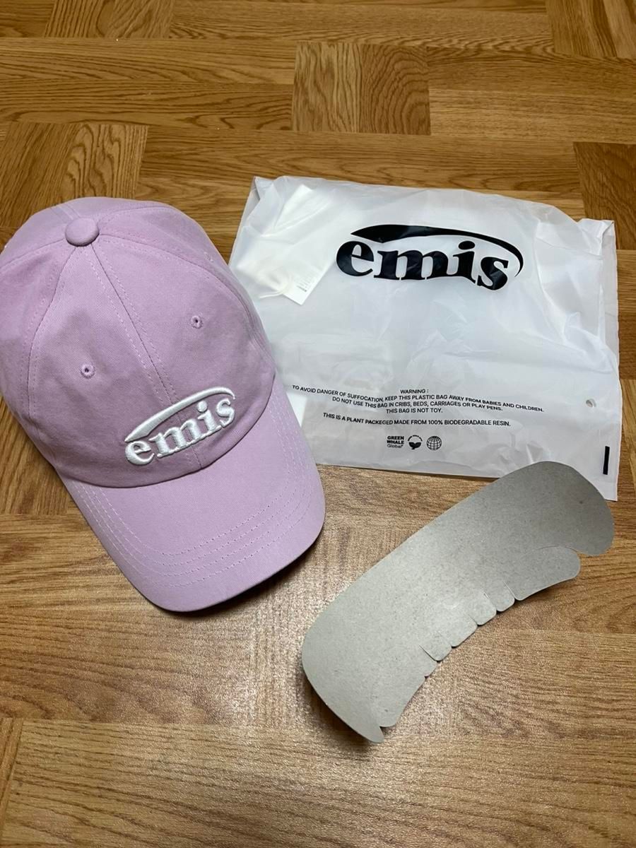【Bunjang商品韓国直送】emis(エミス) ライトパープル 帽子