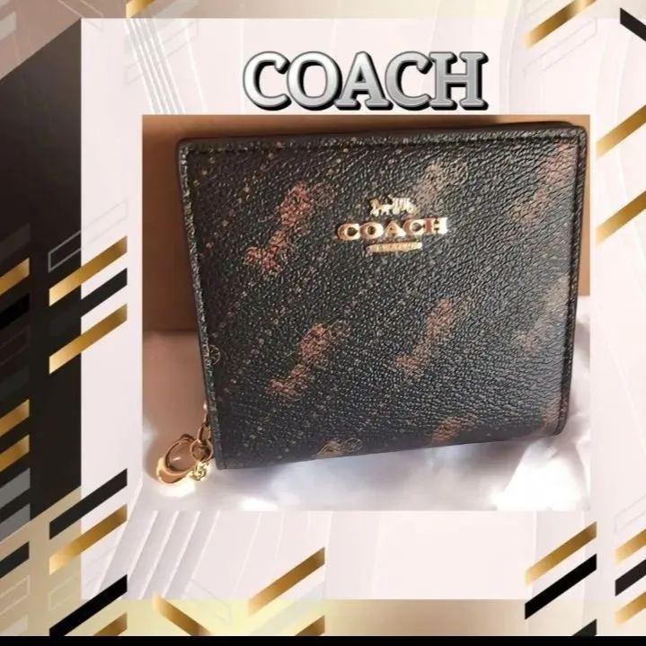 ✳️ 匿名配送 新品 ✳️ COACH コーチ 財布 ブラウン ✳️ - 〜麗