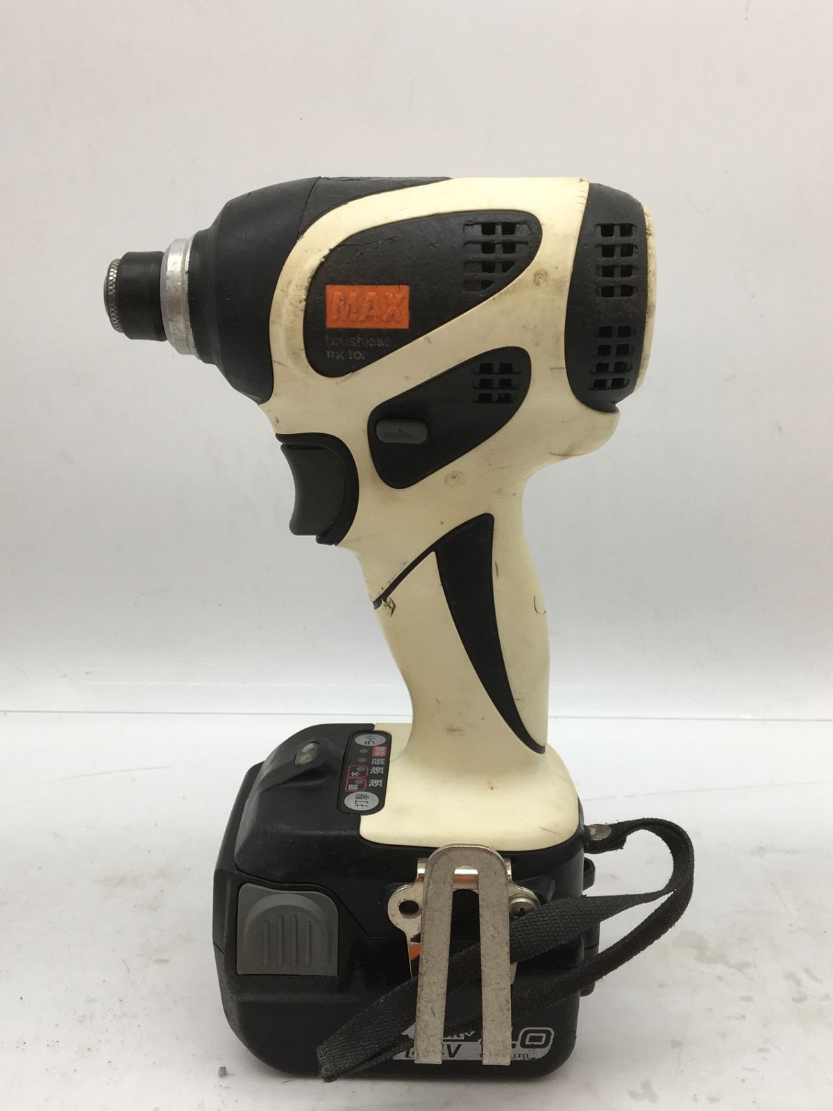 中古品】☆マックス(MAX) インパクトドライバ 【14.4Vﾘﾁｳﾑｲｵﾝ電池ｼﾘｰｽﾞ 