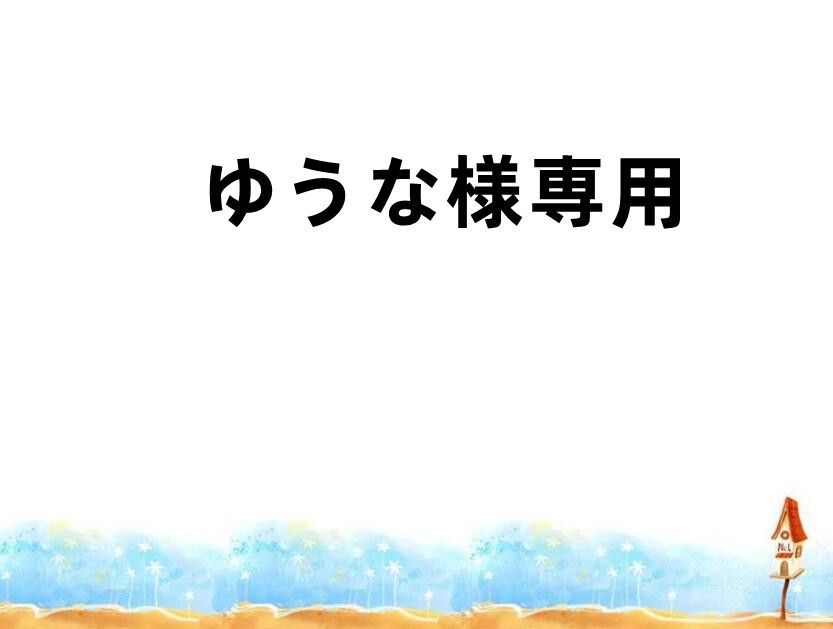 ゆうな様専用 忌み嫌わ