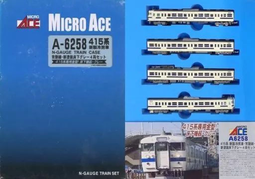 鉄道模型 1|150 415系 新製冷房車 常磐線 新塗装床下グレー 4両セット A-6258