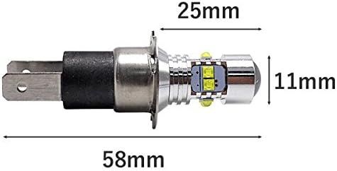 H3c H3d LED ショートバルブ 2個 ホワイト 12V 24V フォグランプ CREE 50W LEDバルブ プロジェクターレンズ搭載 -  メルカリ