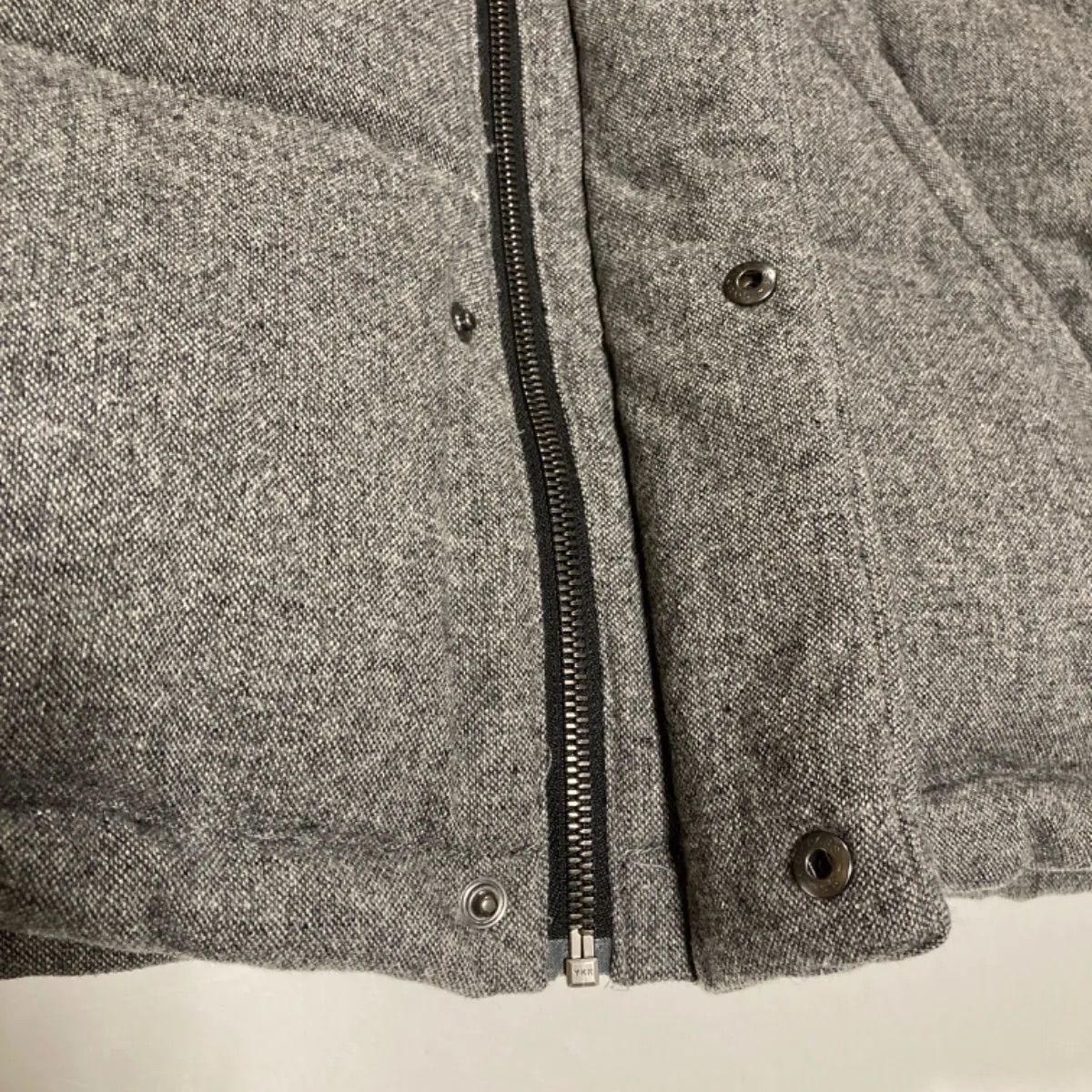 PS Paul Smith ポールスミス シルク混 ツィードウール ダウン 