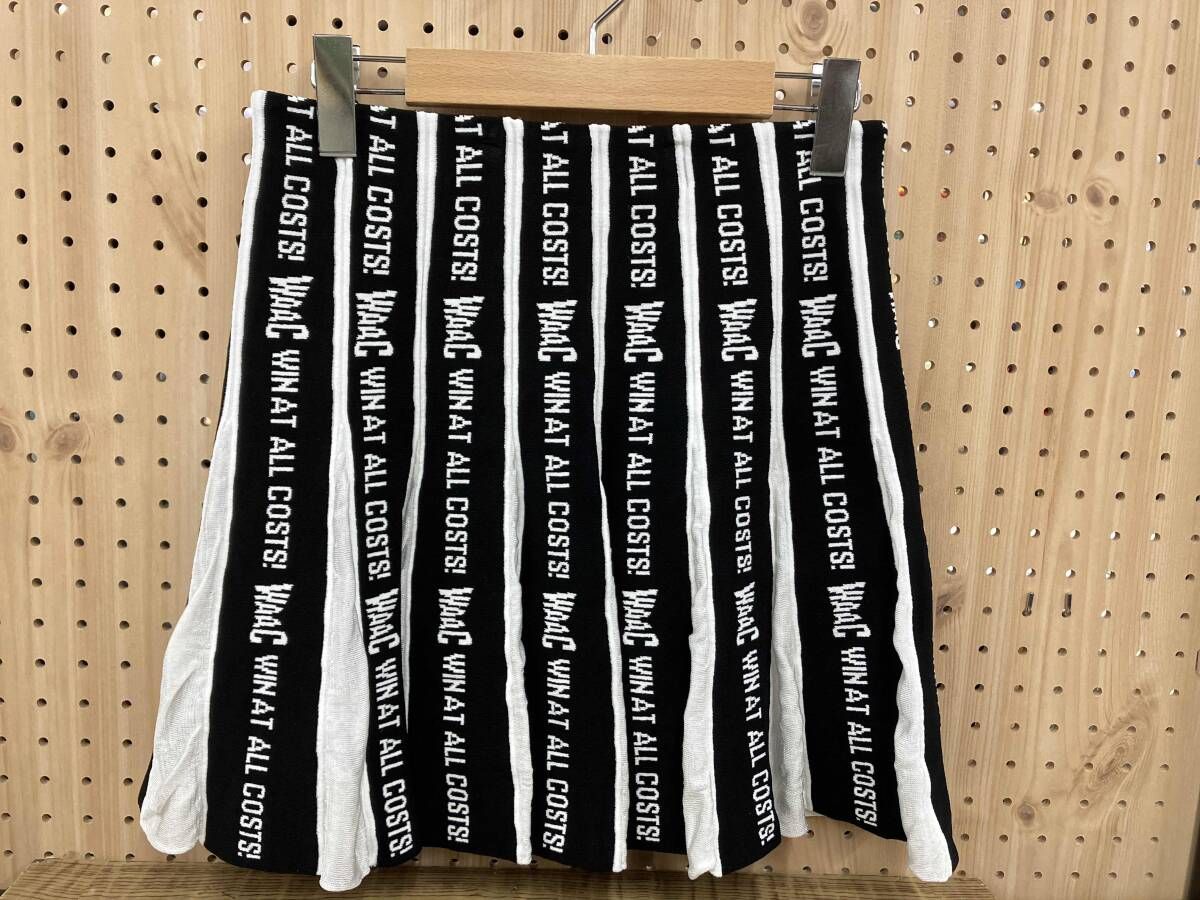 PEARLY GATES フリル付きスカート Oサイズ グレー新品未使用品 パーリーゲイツ フリル スカート グレー サイズ1 レディース M