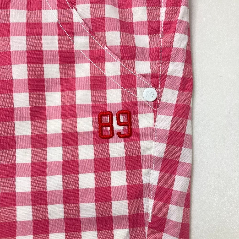 サイズ：1 PEARLY GATES パーリーゲイツ ストレッチ パンツ ギンガム