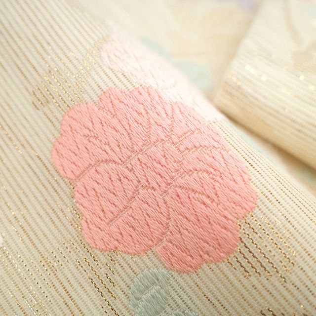 中古】 夏物 袋帯 リサイクル フォーマル 絽 正絹 京都 西陣 中古】 夏物 袋帯 リサイクル フォーマル 絽 正絹 京都 西陣