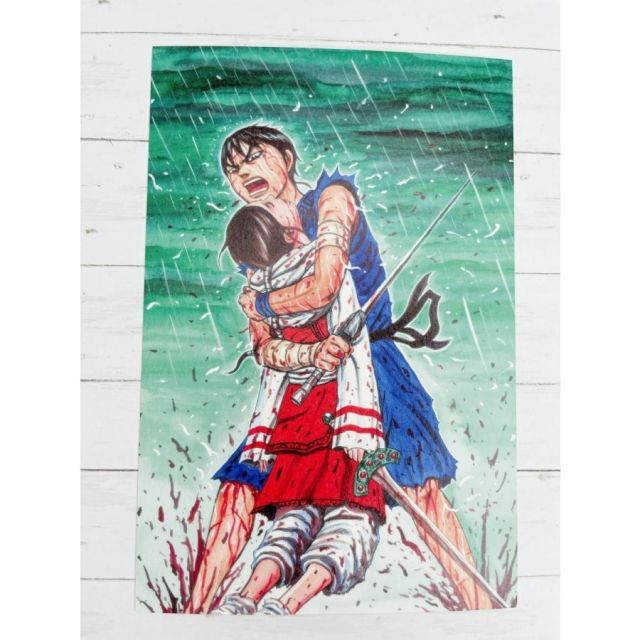 キングダム展 コミックスカバーイラストポストカードBOX　新品未開封品 キングダム』コミックスカバーイラストポストカードBOX