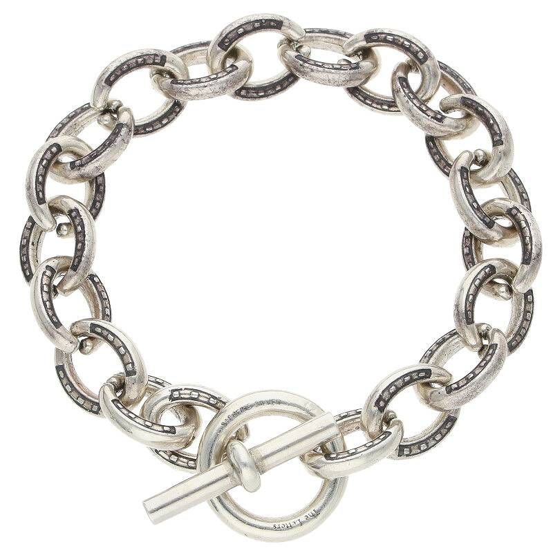 THE Letters HORSESHOE BRACELET ブレスレット シルバー バングル The