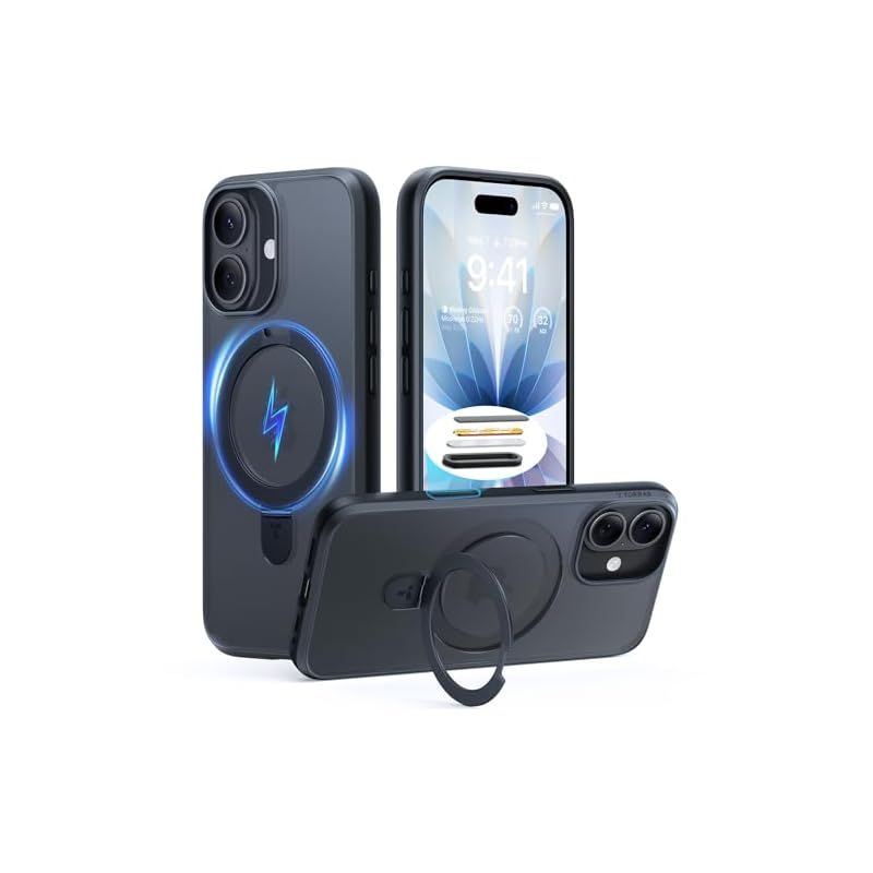 TORRAS iPhone 17 用 ケース【11年の進化と革新 マグネットスタンド