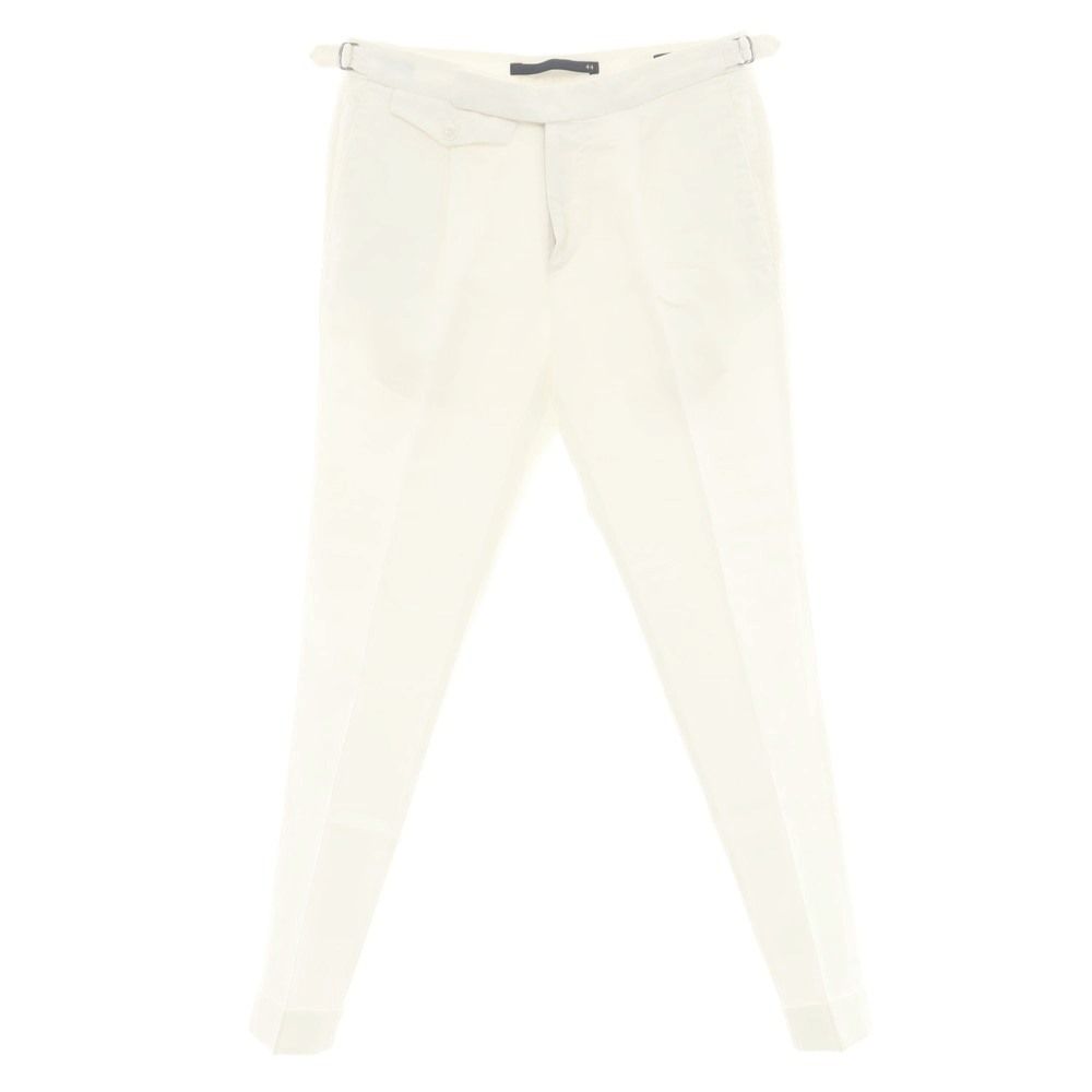 美品 インコテックス リネンスラックス 44 中古】インコテックス INCOTEX リネンコットン カジュアルスラックス