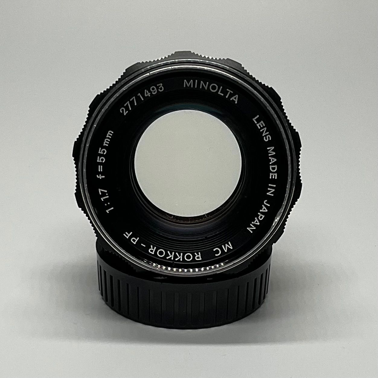 レンズ(単焦点) KONICA MINOLTA - MINOLTA MC ROKKOR-PF 55mm F1.7 Amazon | MINOLTA MC ROKKOR-PF 1:1.7 f=55mm 単焦点レンズ