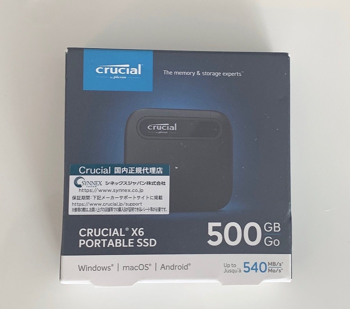 Crucial X6 外付け SSD 4TB 新品未開封 - PC周辺機器