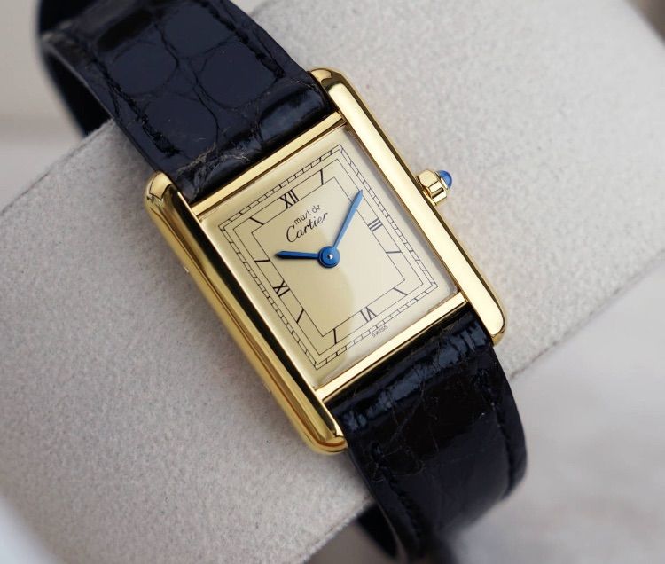 美品 カルティエ マスト タンク ゴールド ローマン SM Cartier - メルカリ