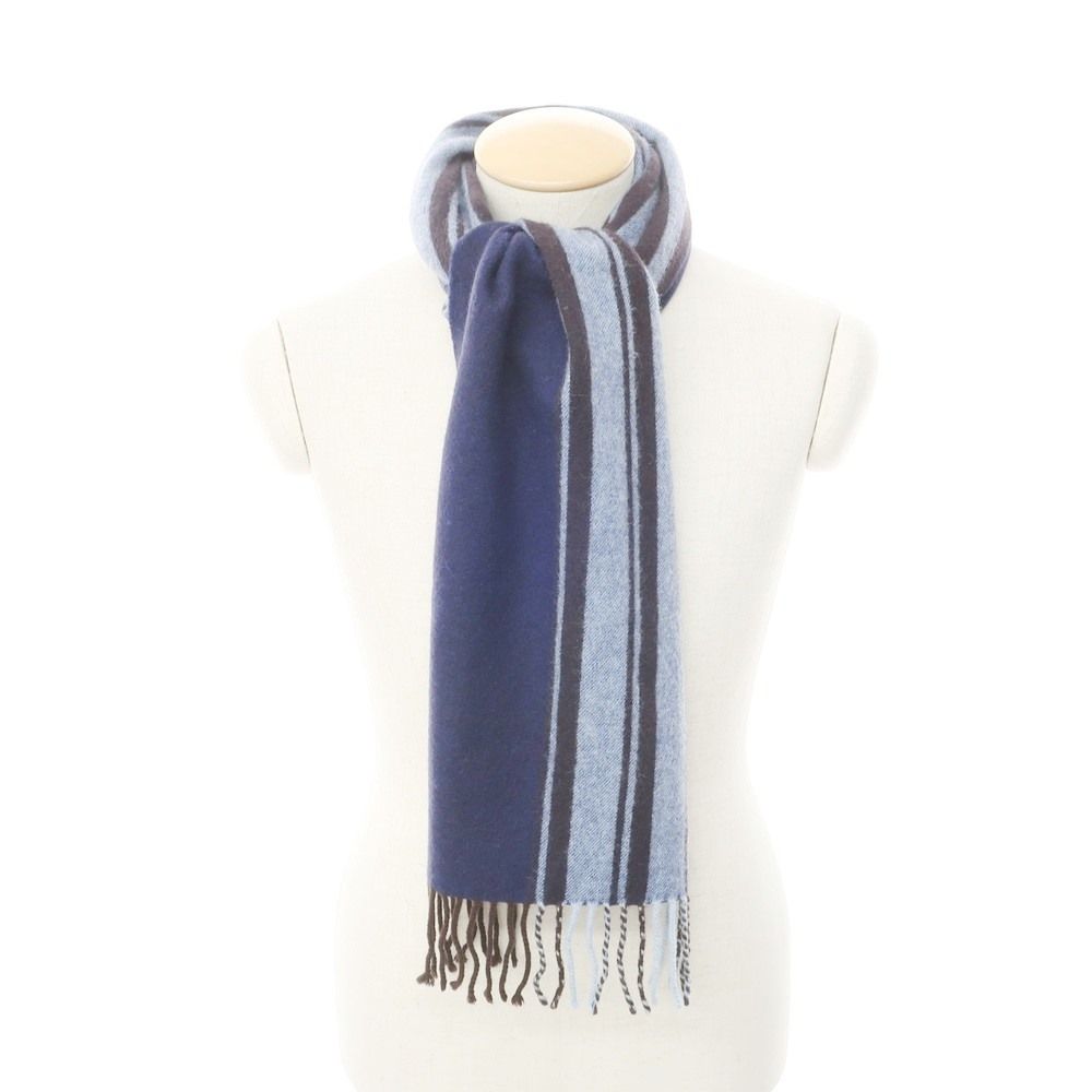 DRAKE'S × BARNEYS NEW YORK カシミヤ100%マフラー Drake's ウール