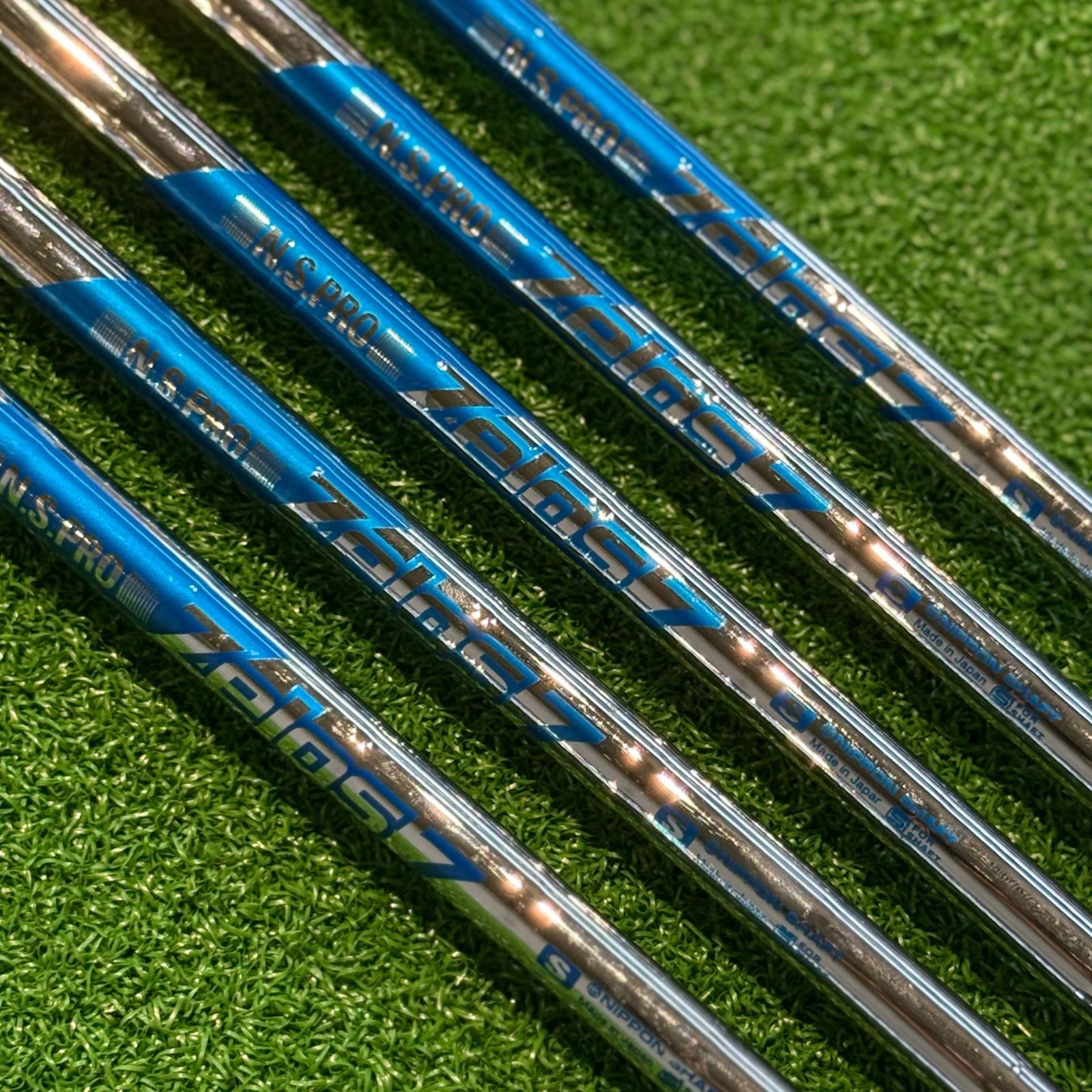 N.S. PRO Zelos 7 シャフト 5本セット 日本シャフト N.S.PRO ZELOS 7】ゼロス7 シャフト5本セット