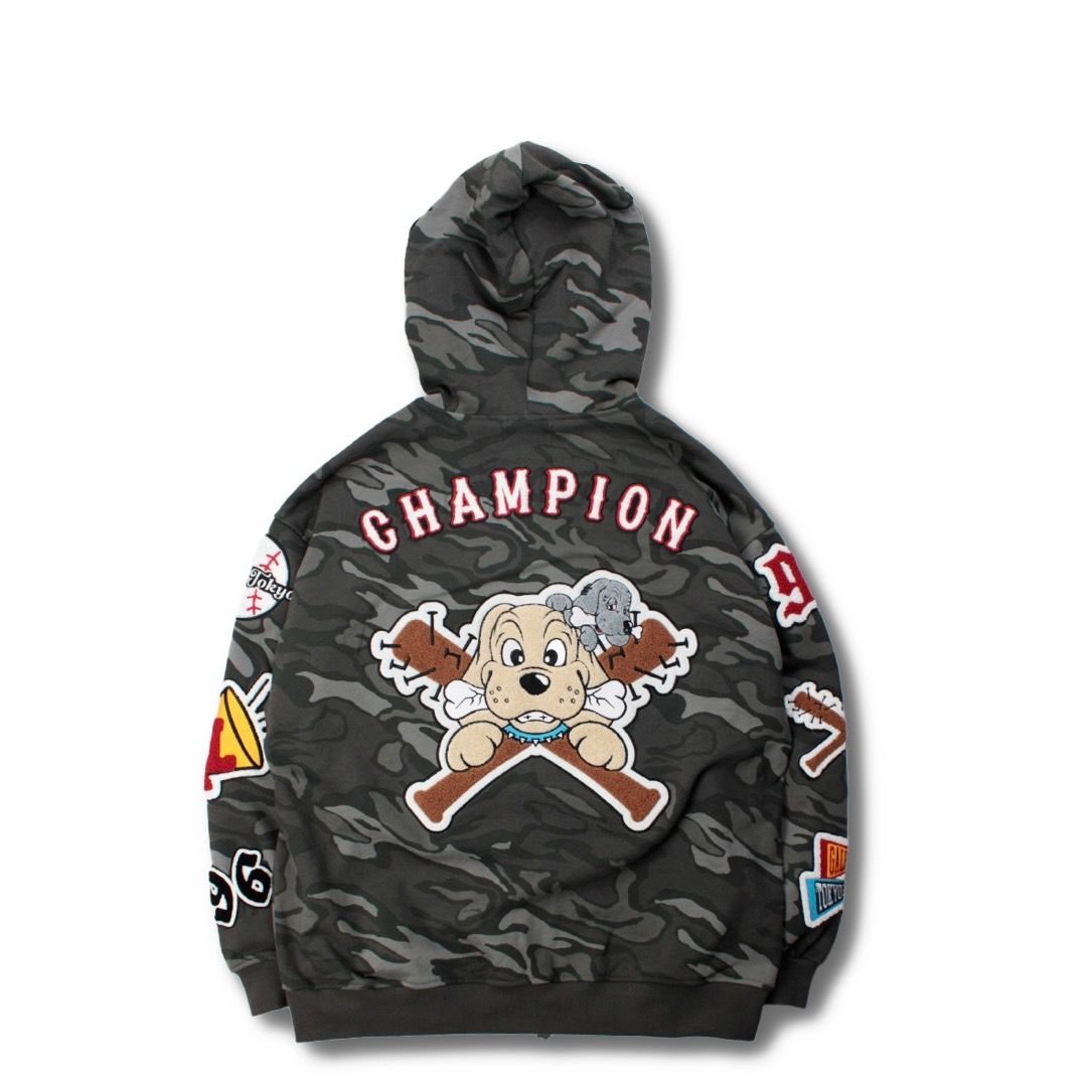 ☆【新作】【GALFY／ガルフィー・復活ワンワン大学パーカー